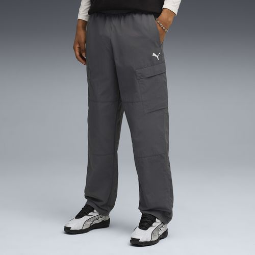 PUMA Wardrobe Essentials Men's Relaxed Cargo Pants in Grey