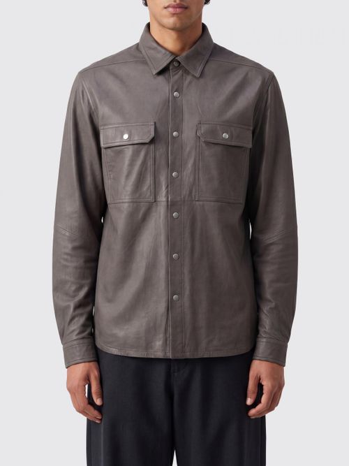 Coat Men color Grey