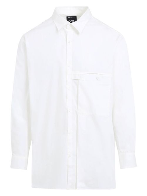 Y-3 Men's Shirt in White | Size Small | JL6665