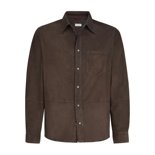 Suede Shirt Jacket