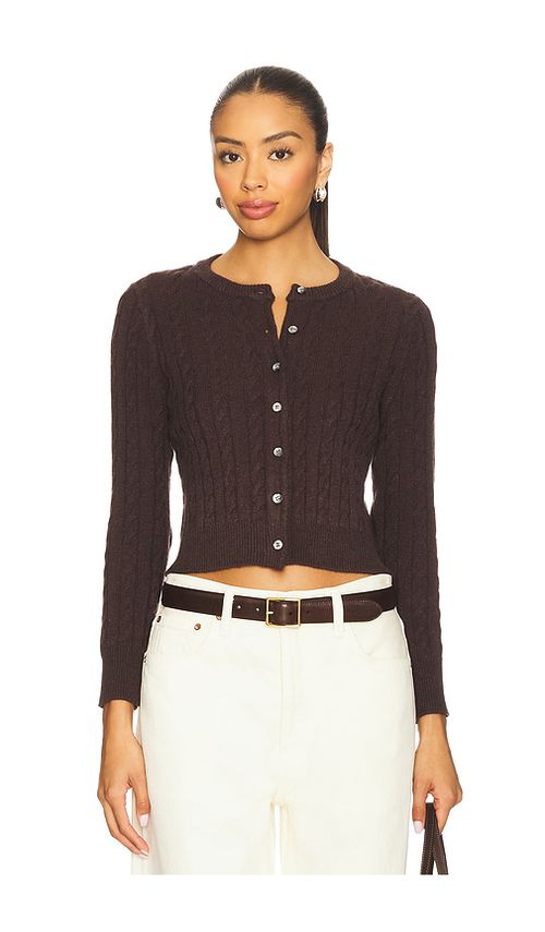 Callahan CARDIGAN VALERIE in Chocolate. Größe XL. Also in L, M