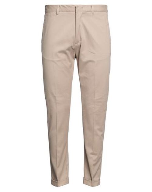 Man Pants Taupe Size 32 Cotton, Elastane