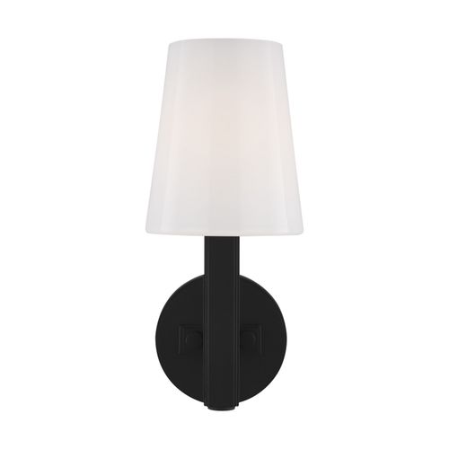 Visual Comfort Studio Logan Wall Sconce in Aged Iron by Thomas O'Brien