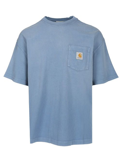 S/S Hudson Pocket T-Shirt Light Blue