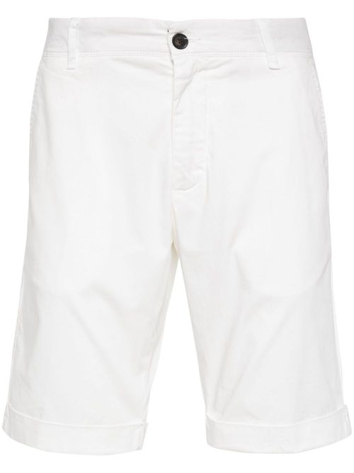 Waist-tabs bermuda shorts - White