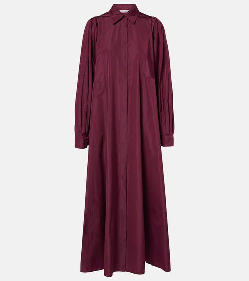 Pucci pleated taffetta maxi dress