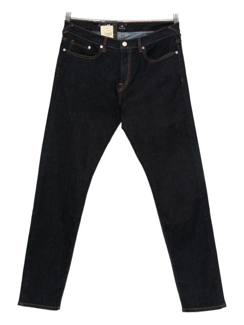 Logo-patch jeans - Blue