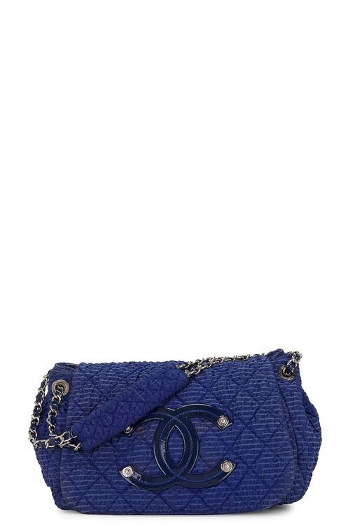 Chanel Chanel Nylon Flap Bag in Blue - Blue. a