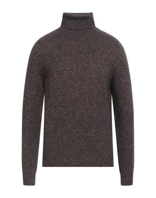 Man Turtleneck Plum Size 42 Cotton, Nylon, Baby alpaca wool, Wool