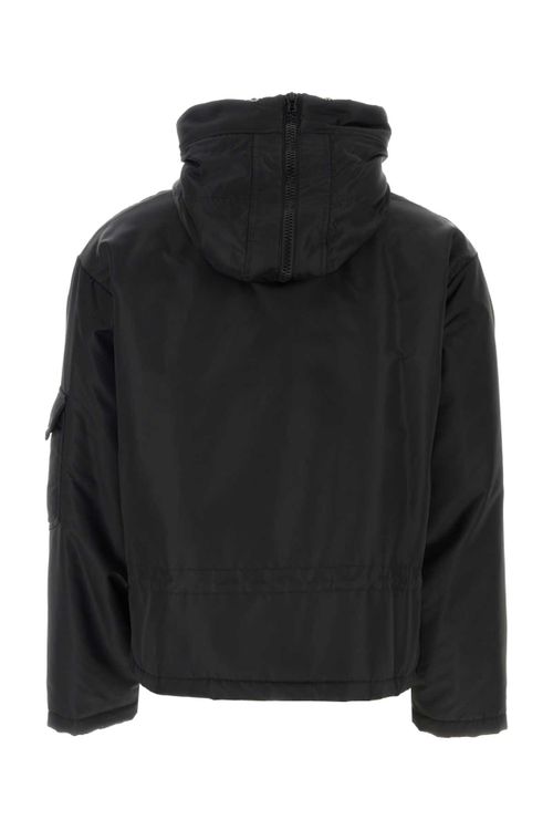 Black Nylon Padded Jacket