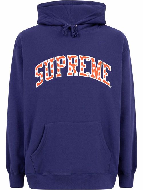 Hearts Arc hoodie - Blue