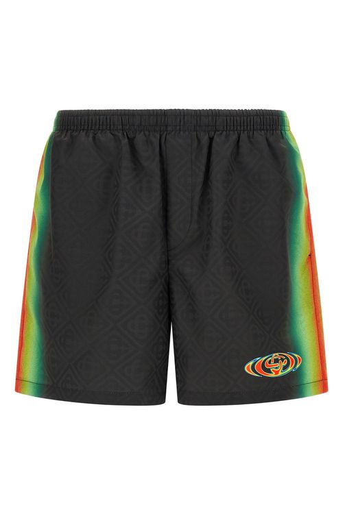 Jacquard Logo Swimsuit