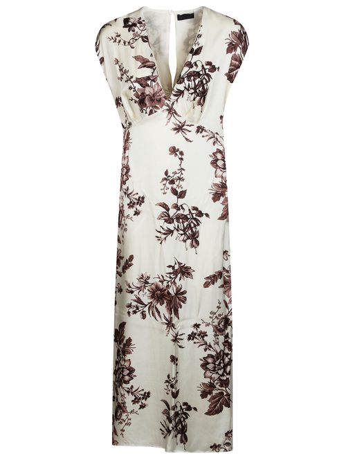 Elegant Women's Floral Print Kimono Suit