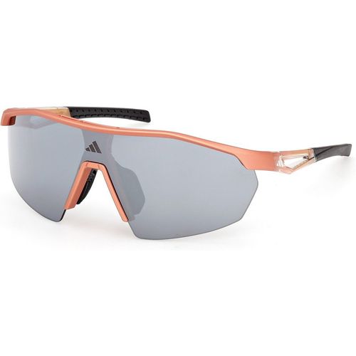 Adidas Sport Unisex Adidas Sport SP0116 ANEMOS LIGHT S 73C Sunglasses Injected Pink Smoke Mask Norma