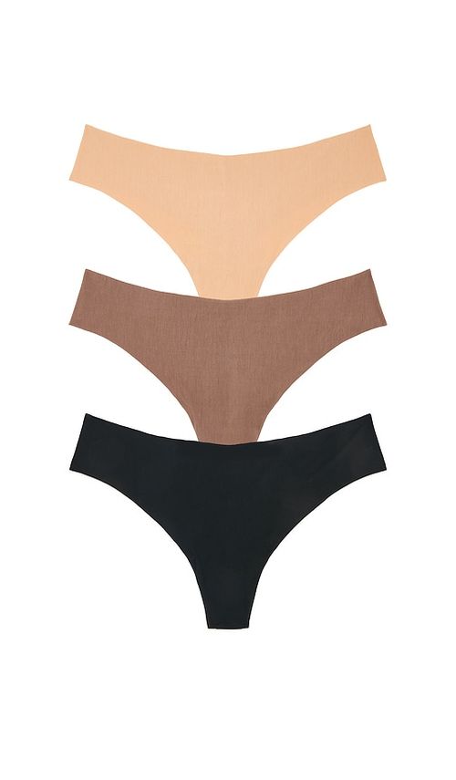 Commando Butter Thong 3 Pack in Neutral. - M also in L, S