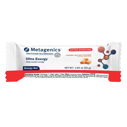 Metagenics Ultra Energy Bar Caramel Sea Salt Flavor - 12 Bar