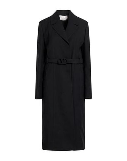 Woman Coat Black Size 8 Virgin Wool