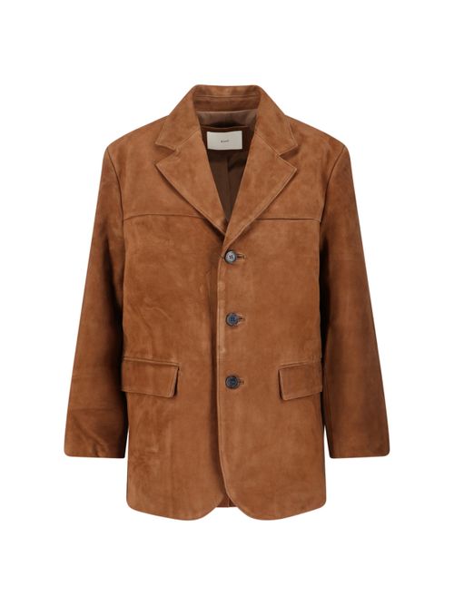 Brown Leather Jacket for Women