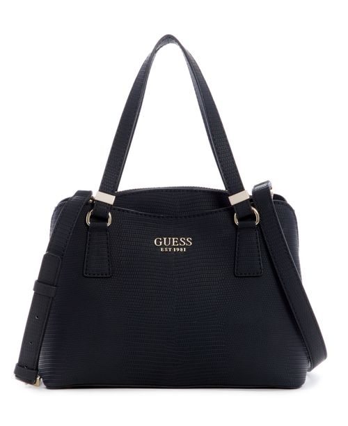 Lyndi Small Triple Compartment Girlfriend Satchel - Black