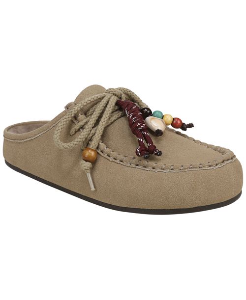 Women's Cairo Clog Mules - Taupe Faux Suede