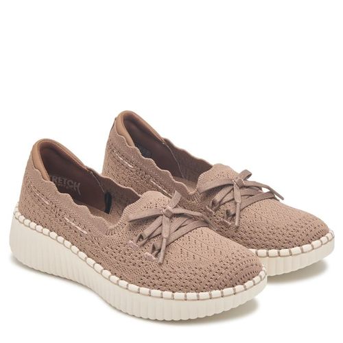 Women's Wilshire Blvd Knit Sail Crochet Slip On Shoes (Mocha Knit)