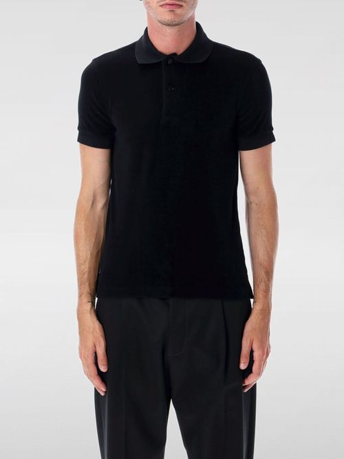 Polo Shirt Men color Black