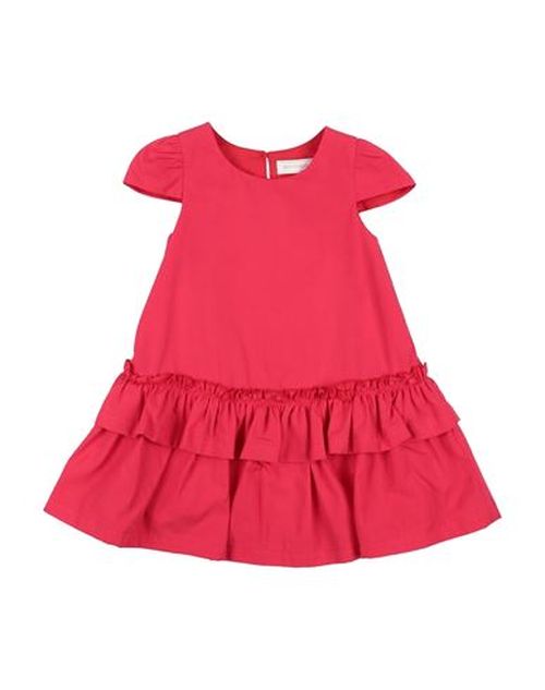 Abito Con Gala Popeline T Kid Girl Kids' dress Red Size 10 Cotton