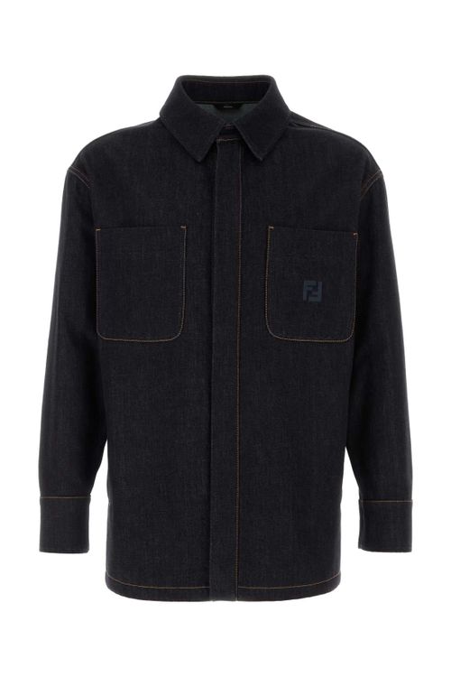 Embroidery Jacket — Blue