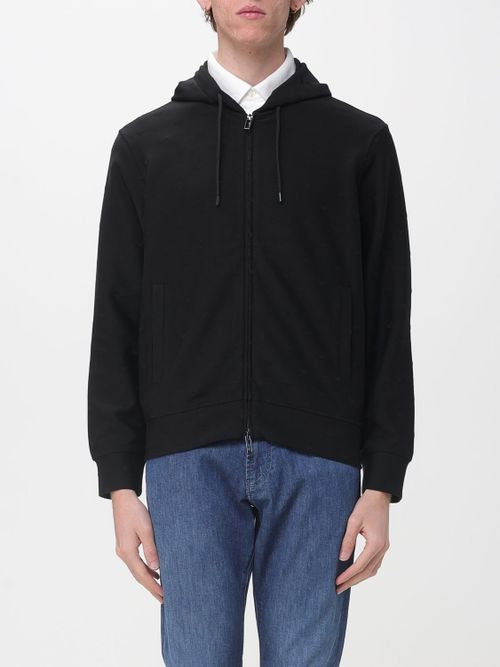 Sweatshirt Men color Black