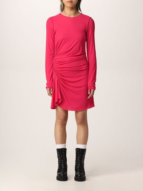 Draped mini dress