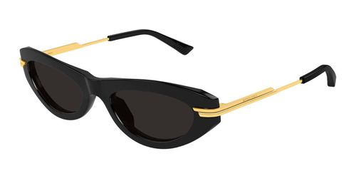 Bottega Veneta BV1368S 001 Women's Sunglasses Black Size 53