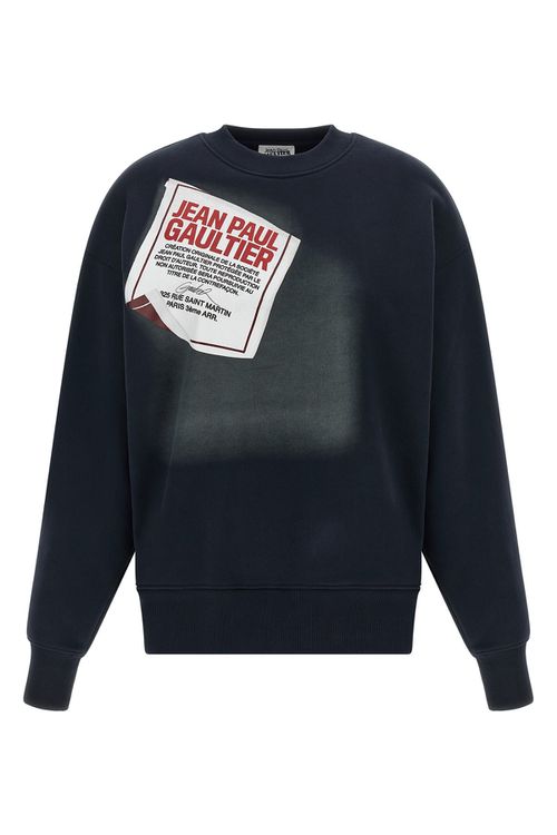 'The Blue Gaultier Label' Sweatshirt