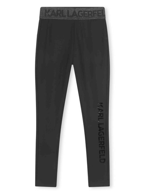 Logo-waistband shorts - Black