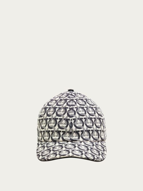 Men Gancini baseball cap Beige