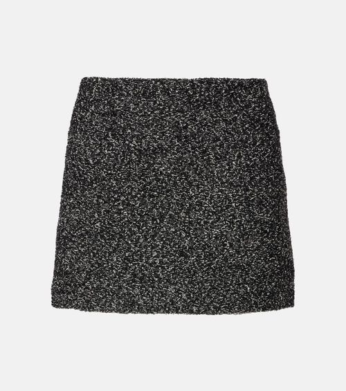 Anemone tweed miniskirt