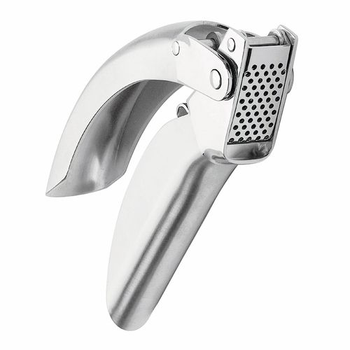 6.5-Inch Epicurean Garlic Press 6.5, Stainless Steel