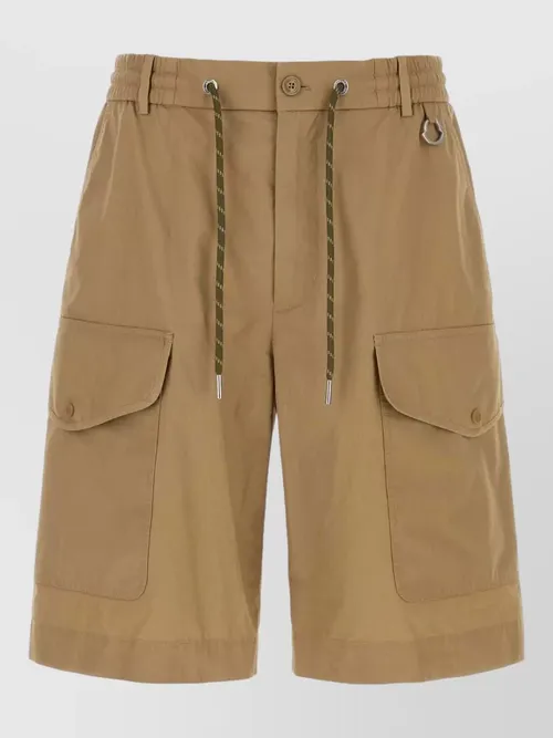 Moncler - bermuda shorts cargo design belt loop