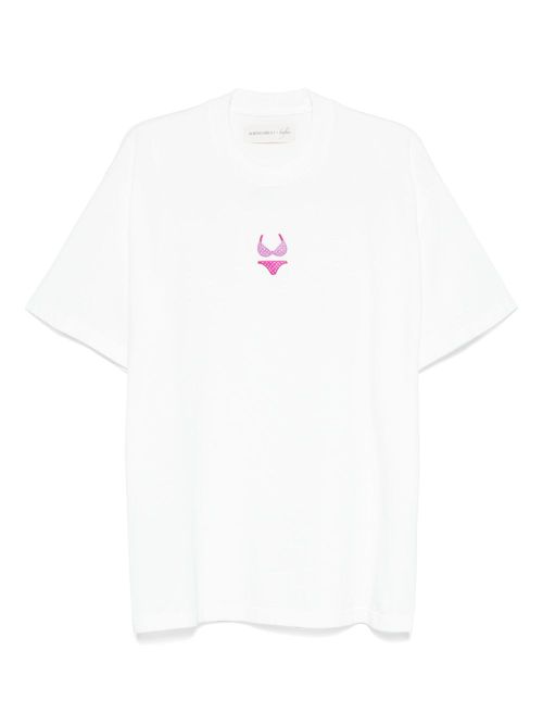Embroidered T-shirt - White
