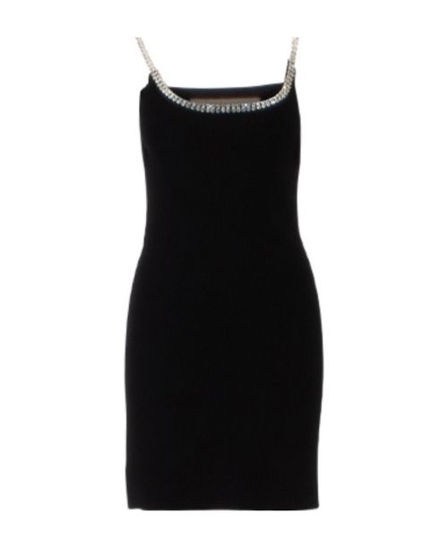Paco Rabanne | crystal-embellished sleeveless minidress | Realry