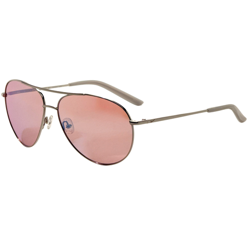 Unisex 61 mm Silver Sunglasses