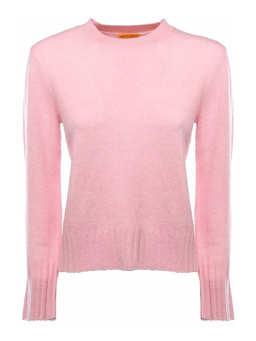 Shrunken Crew Cashmere Sweater
