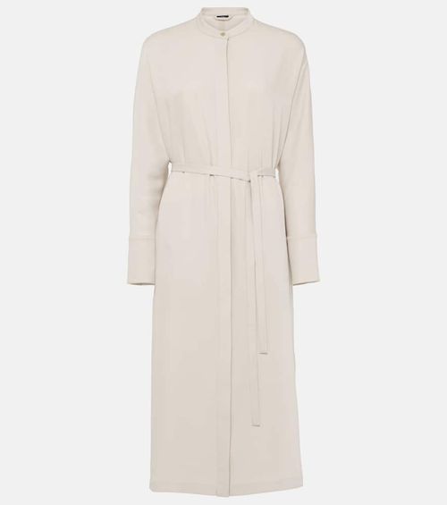 Joseph Dada belted cady midi dress