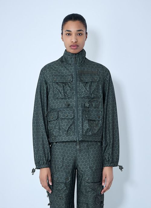 Utility Jacket With Pocket Detailing