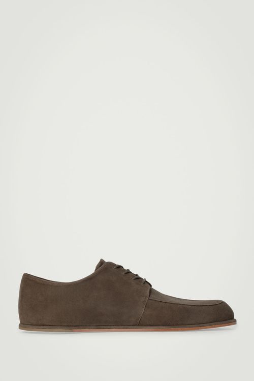 SUEDE DERBY SHOES