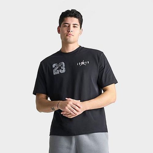Men's Varsity 23 T-Shirt in Black/White