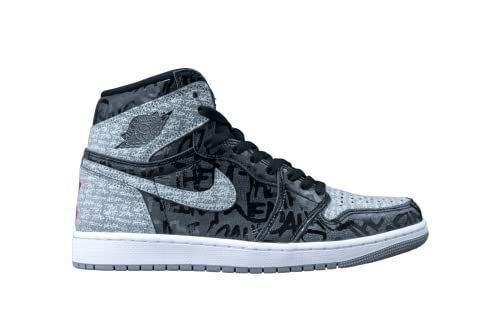 NIKE Jordan Men's 1 Retro High OG Artisanal Red White/Team Red