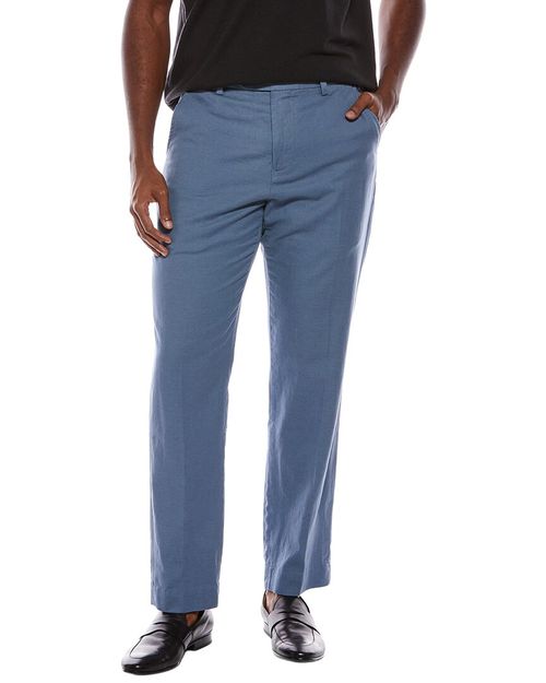 Linen-Blend Pant