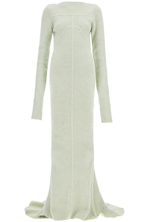 릭 오웬스 여성 "knitted maxi dress luna in 242495DAB000005-25