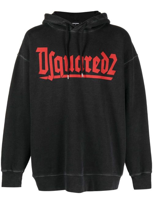 Logo-print crew-neck sweatshirt - Grey