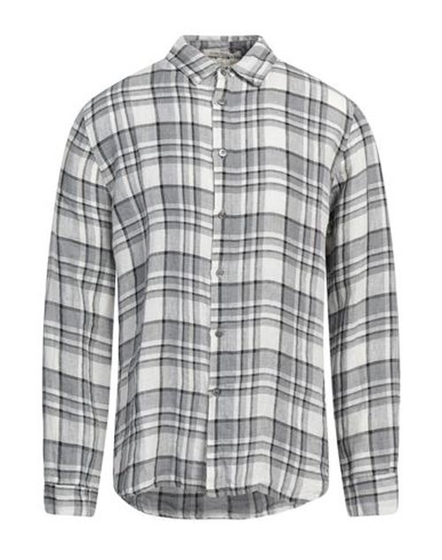 Man Shirt Grey Size M Linen